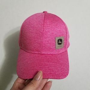 Pink John Deere hat